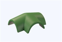 KMB BETA Elegant hřebenáč křížový - T (včetně vrutu FeZn) zelená